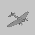 Heinkel Fighter 3d model
