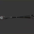 Crossbow Bow Bow Arrow Crossbow Crossbow Mechanical Crossbow Shifting Bow Bow and Arrow Shoot Distal Equipment Weapons 3d model