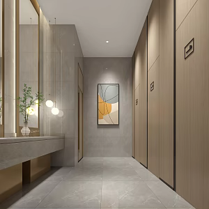 Modern Toilet Sales Department Toilet 3d model