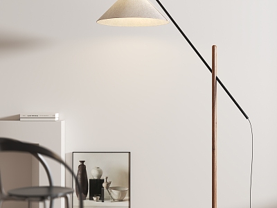 Nordic floor lamp 3d model