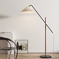 Nordic floor lamp 3d model