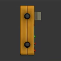 Orange Hardware Tool With Antenna Buttons Knobs And Handheld Design For Professionals