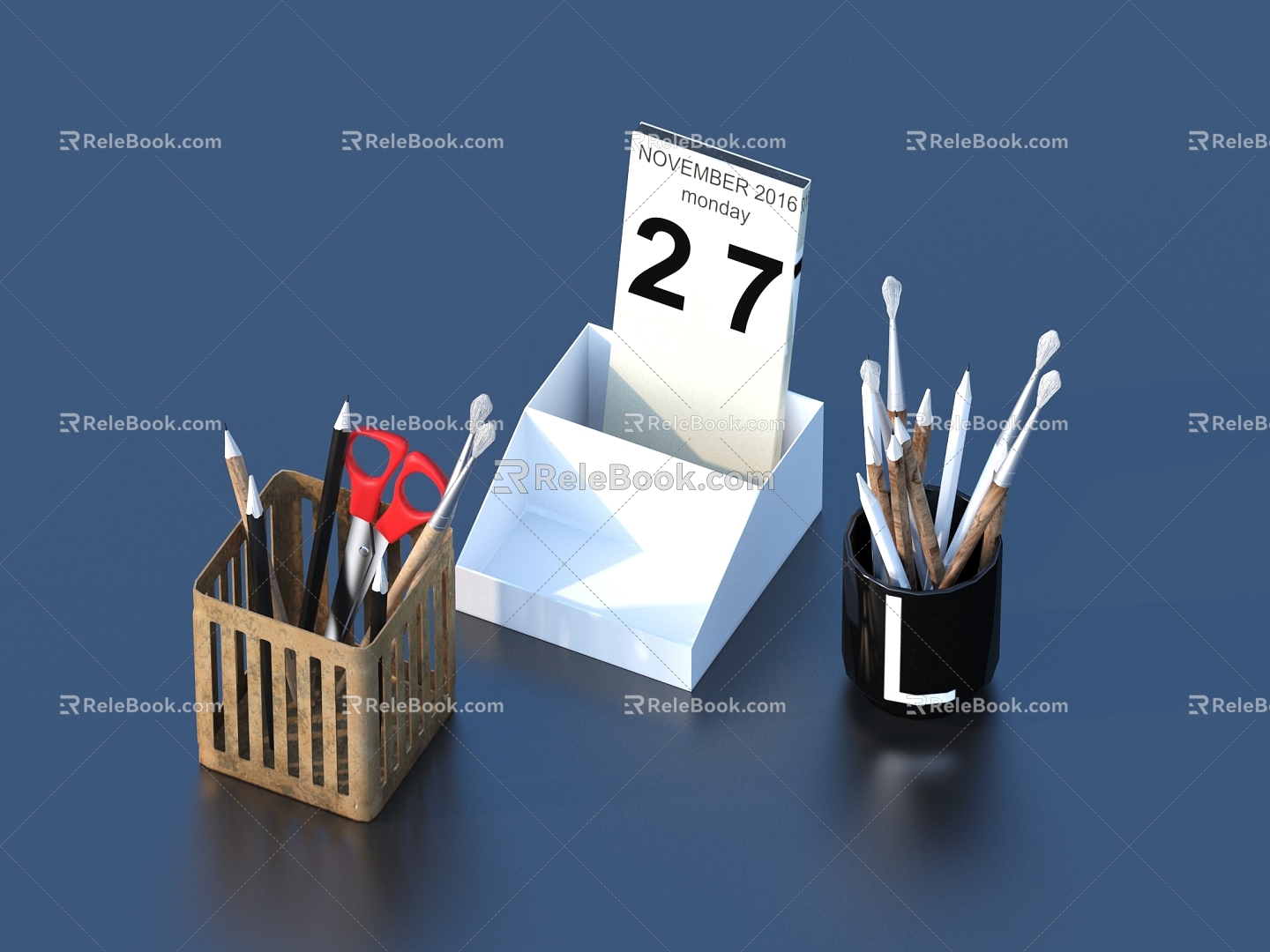 Pencil brush stationery daily necessities model