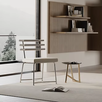Modern Dining Chair 3d model