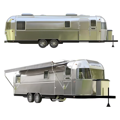 Modern RV Travel RV 3d model Modern RV Travel RV 3d model