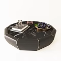 Coffee table round coffee table 3d model
