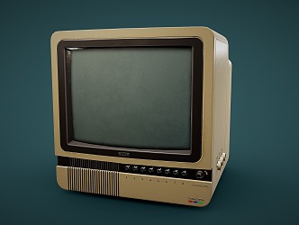 TV Old TV Retro Sony TV 3d model