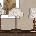 Middle Style Table Lamp 3d model