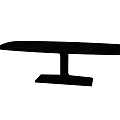 Modern Dining Table With Black Marble Top Natural Veins And Stylish Metal Base