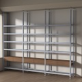 Aluminum profile storage rack 3d model