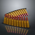 Bullets Pistol Bullets Rifle Bullets Machine Gun Bullets Ammunition Bullet Box Bullets Shooting Bullets 3d model