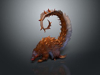 Modern Monster 3d model