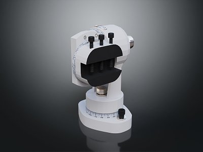 modern microscope magnifying glass experimental equipment physical equipment model