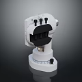 Adjustable Medical Device With Precision Dial Clamping Mechanism Control Knobs And Stable Base