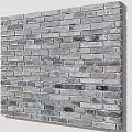 Gray Brick Textured Background Wall For Modern Home Interior Decor Design