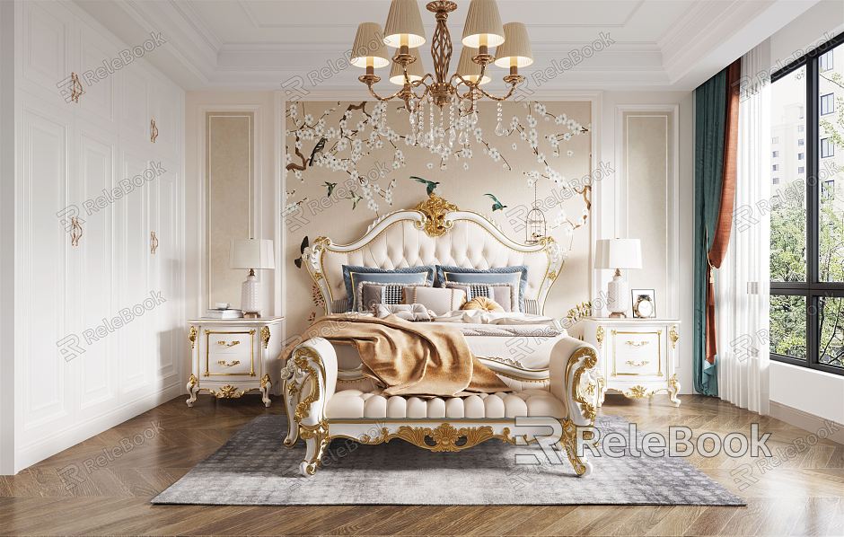 European Bedroom model