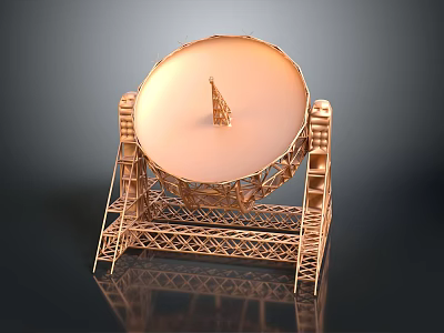Modern Signal Tower Science Fiction Signal Tower Science Fiction Communication Tower Communication Tower 3d model