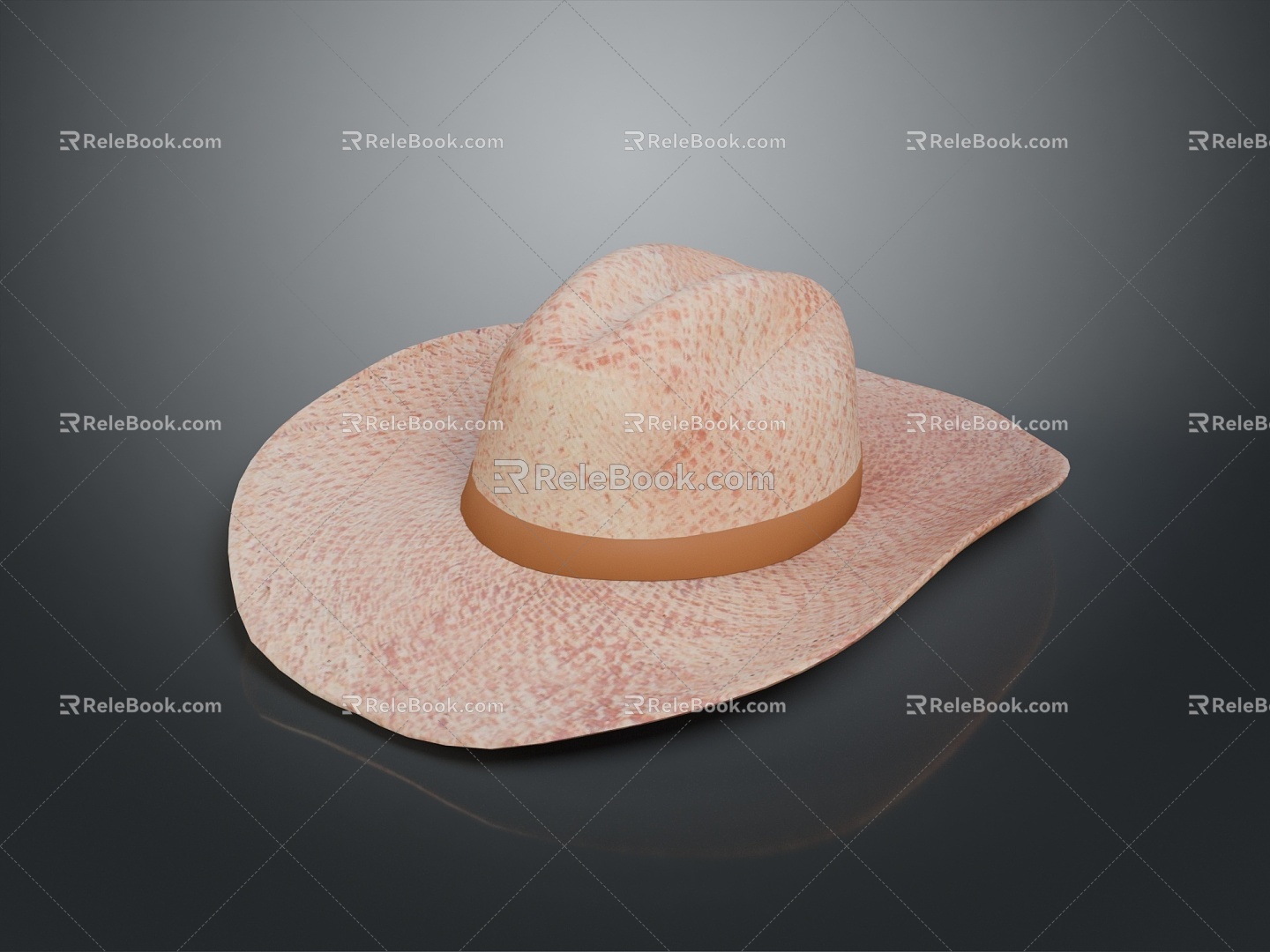 Hat Hat Hat Sunshade Hat Straw Hat Wear Life Supplies 3d model