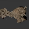 Scenic Decorative Stone Rock Arch Structure With Stalactites And Stalagmites Details