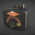 Vintage Detroit Radio with Classic Knobs and Retro Dial Design for Daily Use