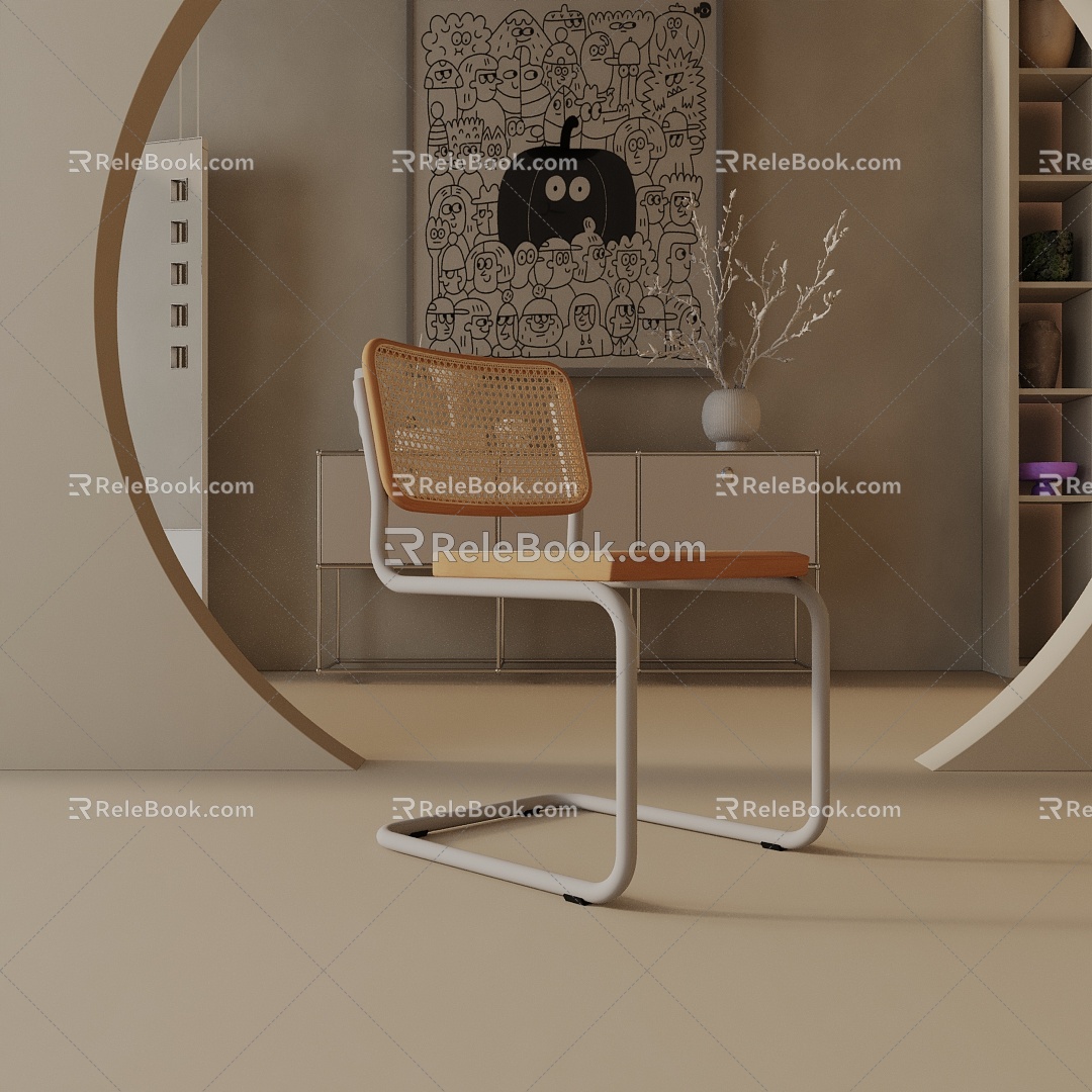 Modern Dining Chair 3d model