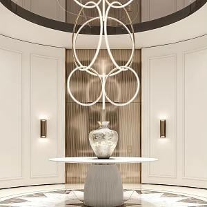 Modern decorative ornaments 3d model