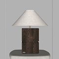 Modern Table Lamp Wooden Table Lamp 3d model