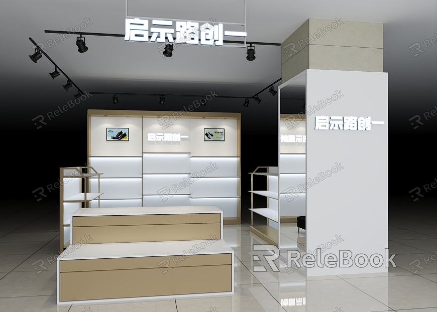 Shoe Cabinet Effect Diagram Wardrobe Effect Diagram Jewelry Cabinet model