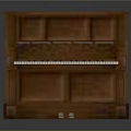 Classic Wooden Upright Piano Musical Instrument With White Keys And Pedals