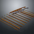 Fashionable Gold Silver Decorative Chains For Clothing Accessories Various Styles