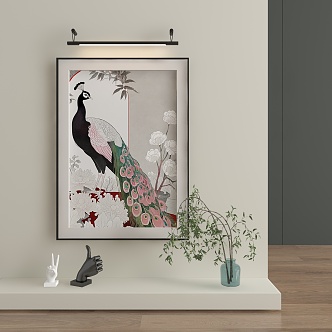 New Chinese Decorative Painting 3d model