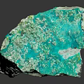 Vibrant Green Natural Stone Material With Polished Surface And Unique Texture For Home Decor Use