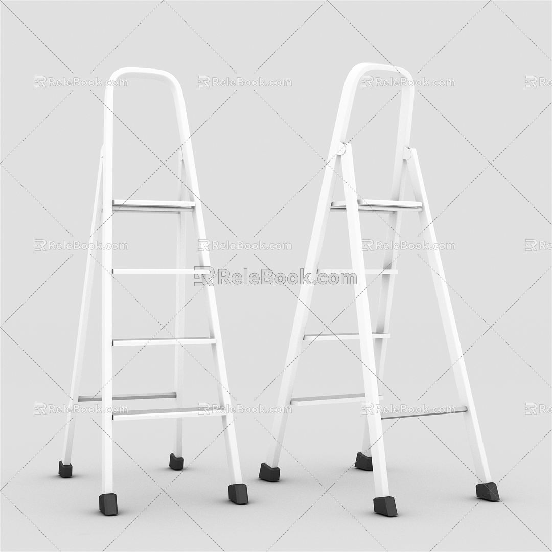 Modern Ladder Engineering Ladder Ladder Folding Herringbone Ladder Ladder Stair Escalator 3d model