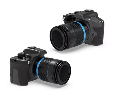 modern camera slr camera 3d model modern camera slr camera 3d model