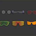 Colorful Eyewear Collection With Round Aviator Styles And Stylish Frames For Daily Use