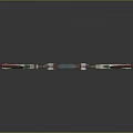 Crossbow Mechanical Crossbow Shift Bow and Arrow Shoot Far Equipment Weapons High-tech Crossbow 3d model