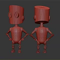 Industrial LOFT robot 3d model