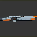 Modern Spaceship Spacecraft 3d model