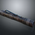 Flashlight flashlight military flashlight lighting tools tactical flashlight charging flashlight 3d model
