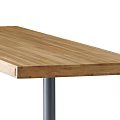 Sleek Modern Dining Table With Marble Top And Metal Base Design Features 3d model