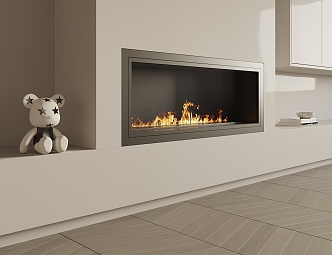 Fireplace 3d model