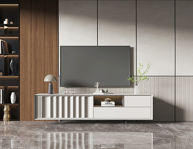 Modern TV Cabinet 3d model