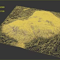 Natural Mountainous Terrain with Snow Capped Peaks River Valleys and Textured Ground