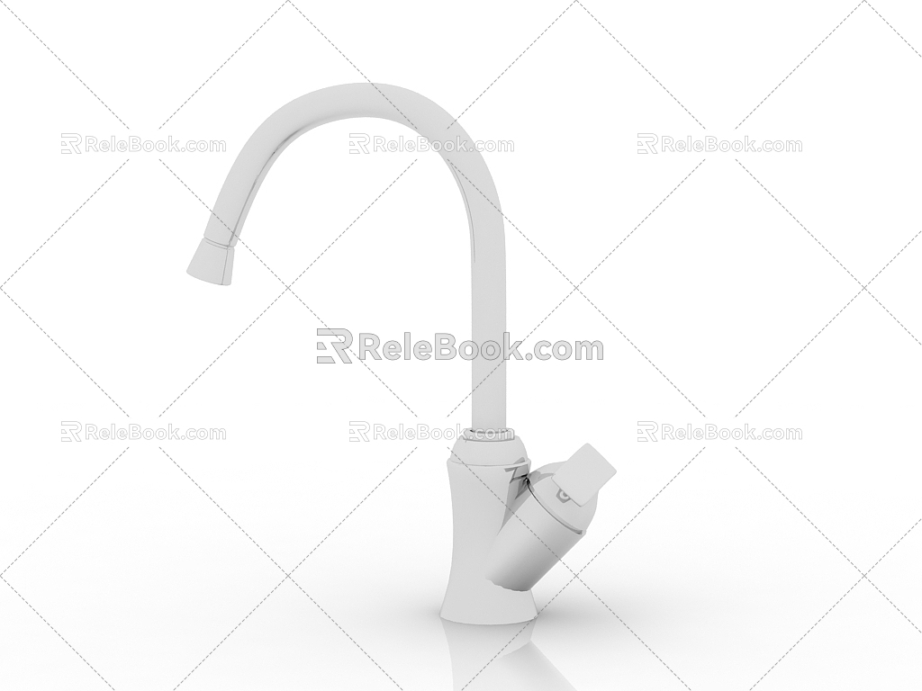 Modern faucet 3d model