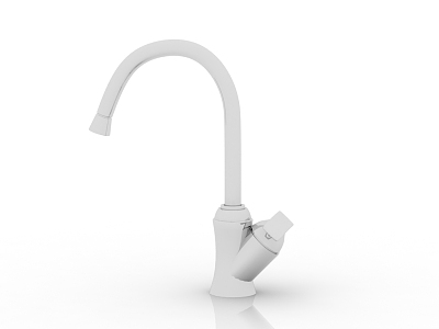 Modern faucet 3d model