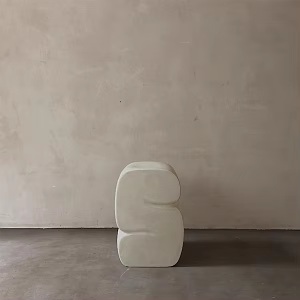 Kar Curlup Stool 3d model