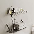 Towel Bar Towel Rack Towel Rack Towel Rack 3d model