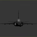 Sleek Fighter Jet Model With Metallic Finish Cockpit And Aerodynamic Wings