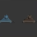 Vintage Electronic Telephones in Various Colors Including Red Blue Black Brown with Classic Retro Design