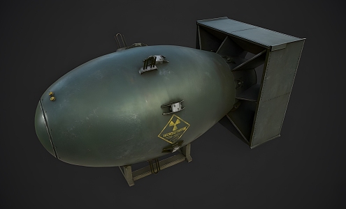 Fat Nuclear Bomb 3d model